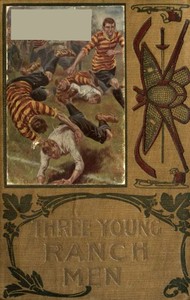 Cover of Three Young Ranchmen; or, Daring Adventures in the Great West — Background and Themes
