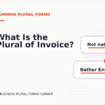 What Is the Plural of Invoice?