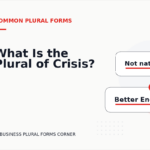 What Is the Plural of Crisis?