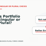 Is Portfolio Singular or Plural?