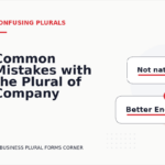 Common Mistakes with the Plural of Company
