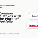 Common Mistakes with the Plural of Portfolio